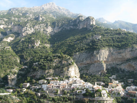 Map of Campania Italy