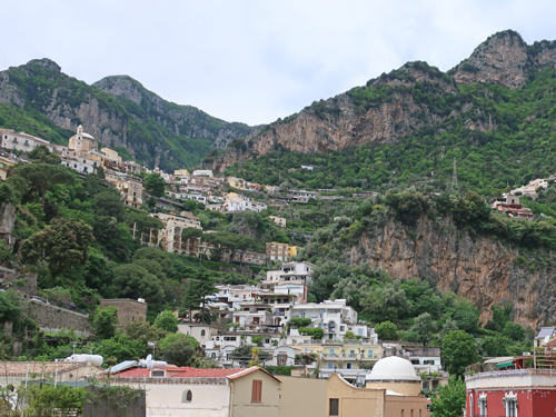 Lattari Mountains in Positano Italy