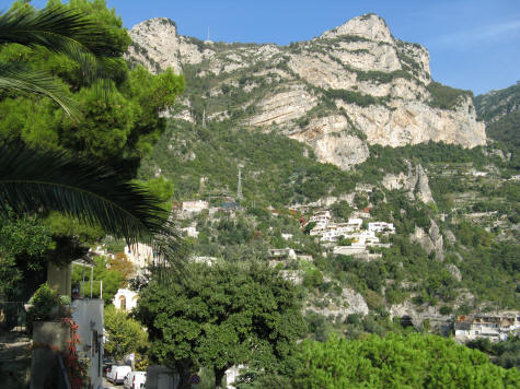 Map of Positano Italy
