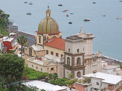 Santa Maria Assunta Church in Positano Italy